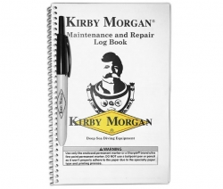 125-001 Kit, Maintenance & Repair Log Book & Pen, Kirby Morgan