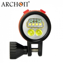 Lampa Archon 2600 lumen, přepínání úhlu světla VIDEO/SPOT