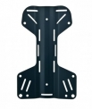 Backplate 3mm hliník "H" - černý, Tecline