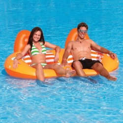 Křeslo nafukovací pro dva "POOL N BEACH 2UP LOUNGE"