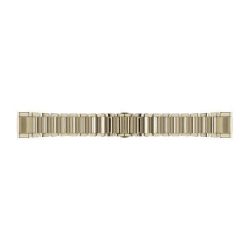 Řemínek ocelový GoldTone pro fenix5S "QuickFit 20", Garmin