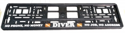 Podložka pod SPZ "DIVER"