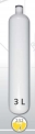Lahev ocelová 3 L průměr 100 mm 230 Bar