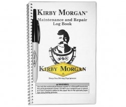 125-001 Kit, Maintenance & Repair Log Book & Pen, Kirby Morgan
