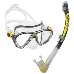 Set maska BIG EYES EVOLUTION + šnorchl ULTRA DRY, Cressi