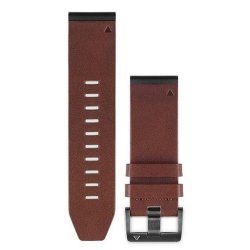 Řemínek kožený pro fenix5X "QuickFit 26" - hnědý, Garmin
